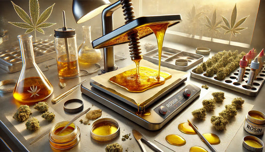 Rosin-Pressung: Eine saubere Methode zur Cannabis-Extraktion