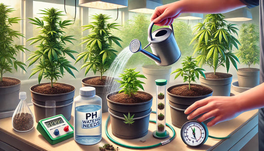 Die Bedeutung von Wasser im Cannabis-Anbau – Richtig gießen für maximales Wachstum